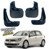 Бризковики для Volkswagen Golf 6 2010-2012 (під оригінал) хетчбек   Бризковики для Volkswagen Golf 6 2010-2012 (під оригінал) хетчбек
